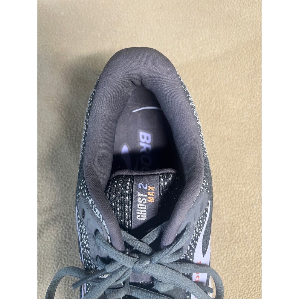 Brooks Ghost Max Womens Running Shoes Grey White Lavender Neutral Size 12 - Picture 10 of 14